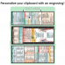 WhiteCoat Clipboard® Trifold - Mint Physical Therapy Edition
